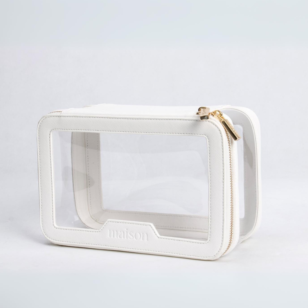 AILYN | Clear Makeup Travel Case
