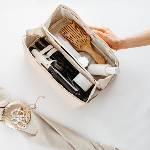 SALY LARGE | Expandable Makeup & Hair Travel Bag