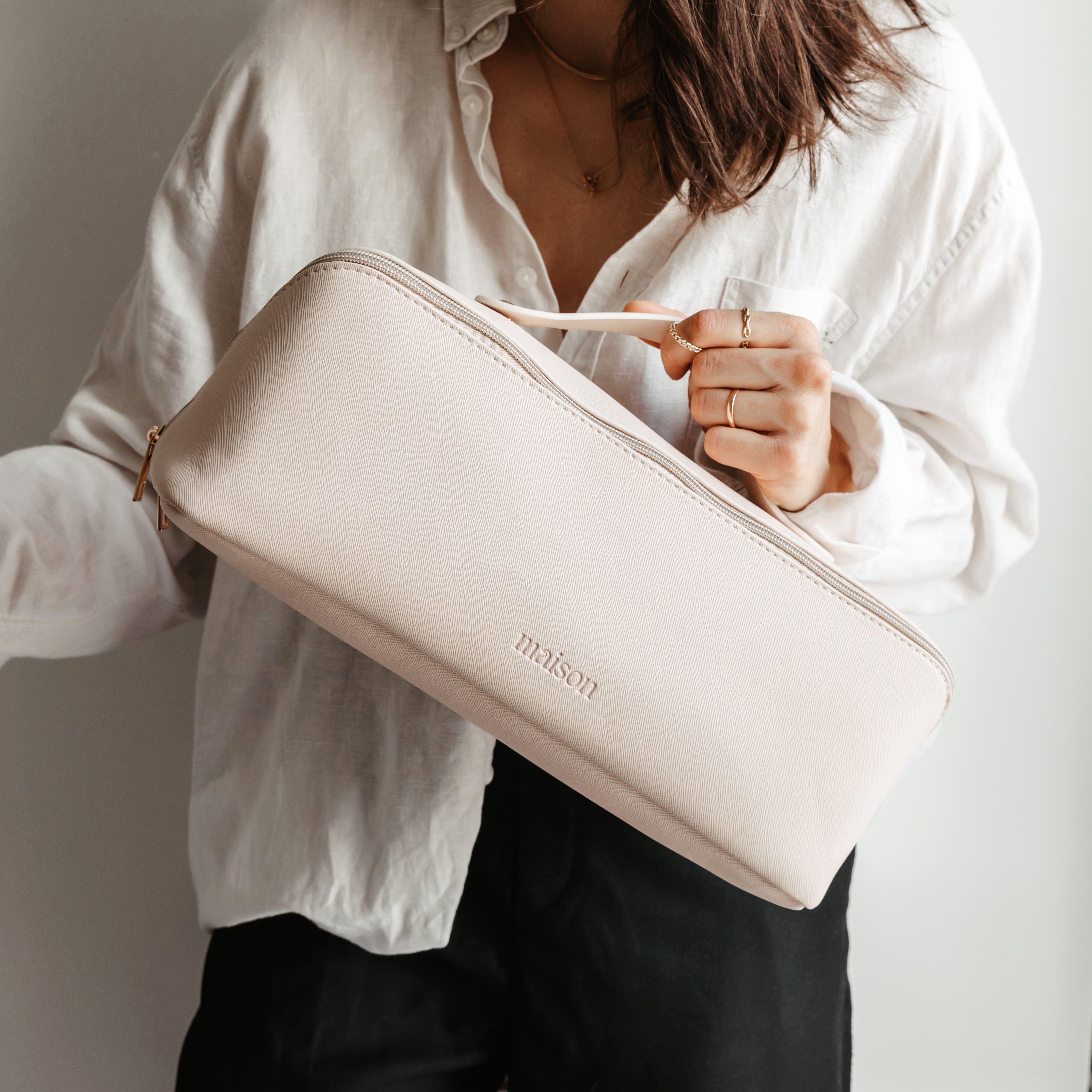 SALY LARGE | Expandable Makeup & Hair Travel Bag