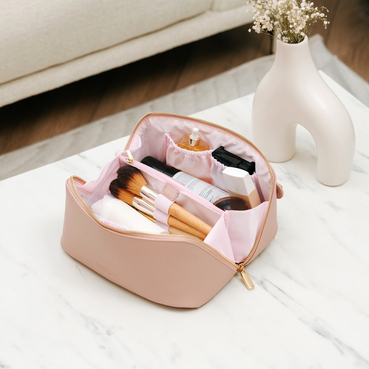 AVA | Deluxe Expandable Makeup Bag
