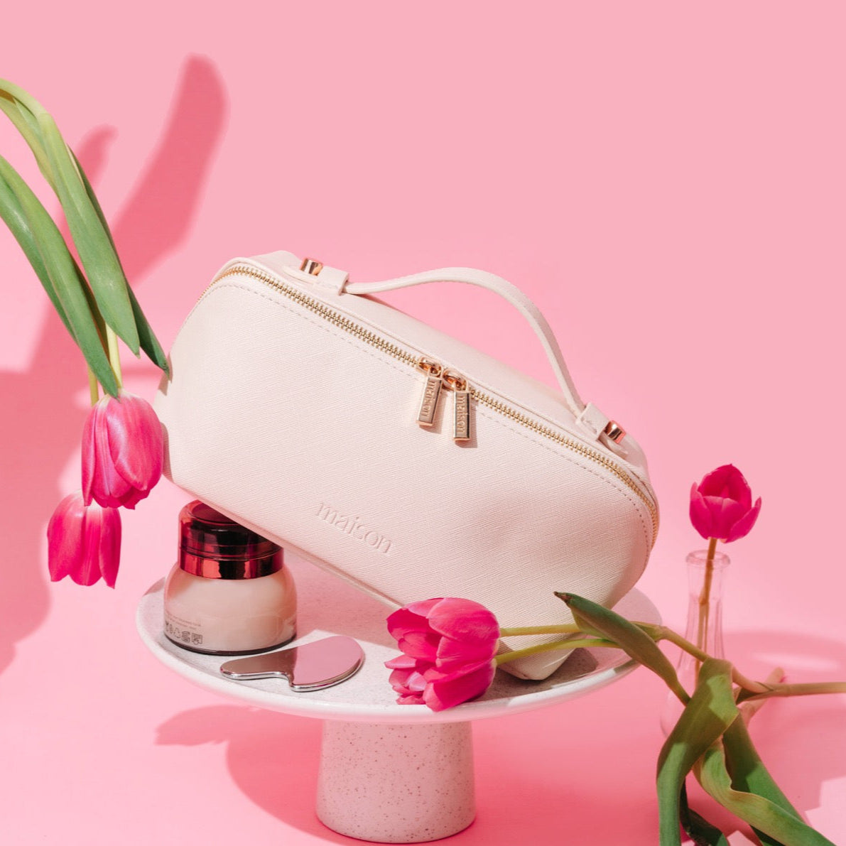 AVA | Deluxe Expandable Makeup Bag