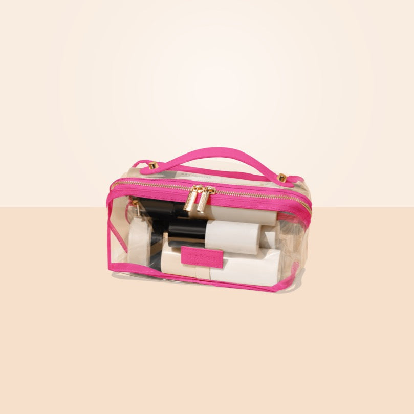 CASEY | Clear Flat Lay Makeup Bag
