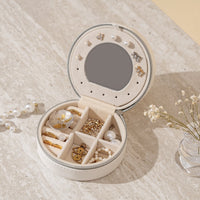 ADEL | Mini Travel Jewelry Case with Mirror