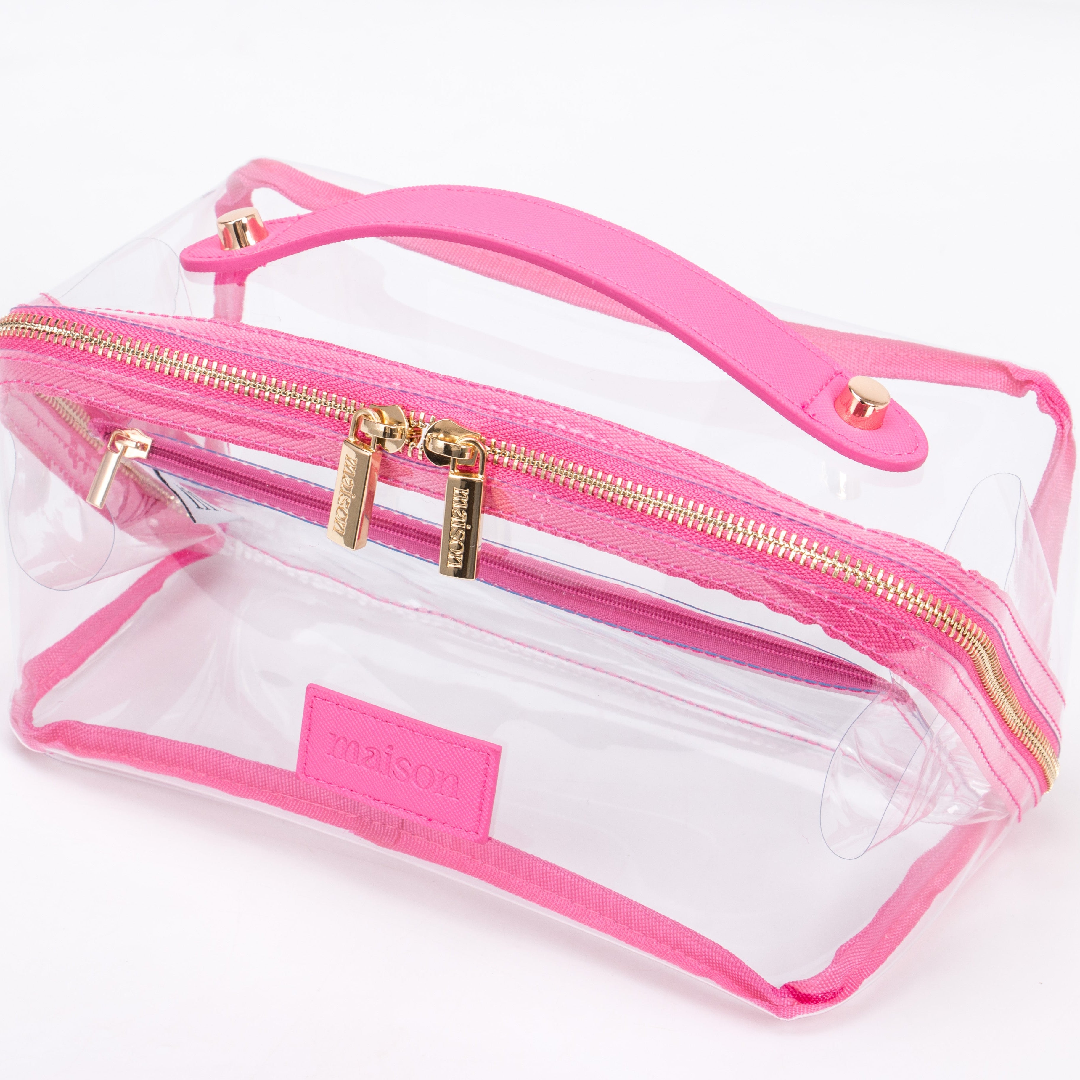 CASEY | Clear Flat Lay Makeup Bag