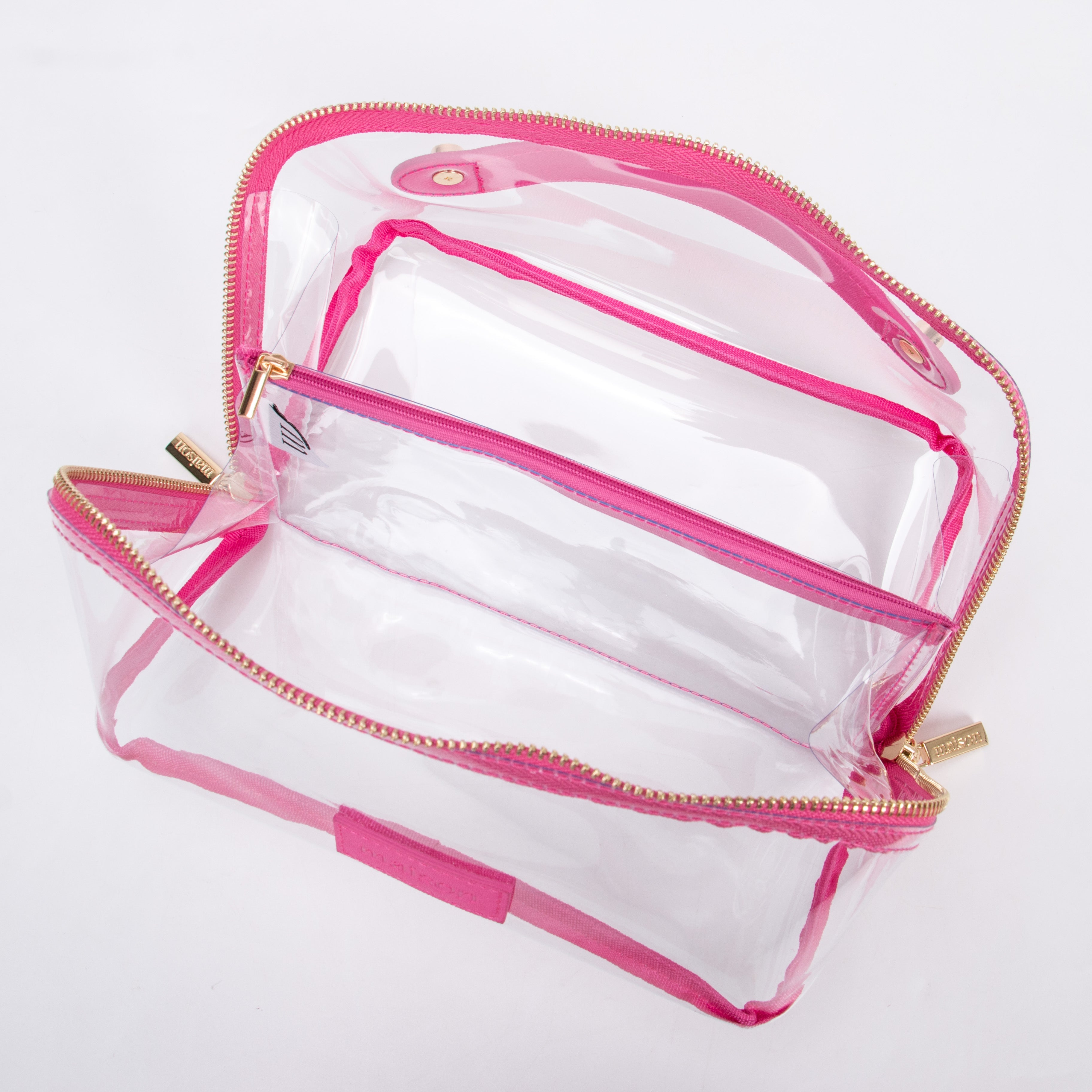 CASEY | Clear Flat Lay Makeup Bag