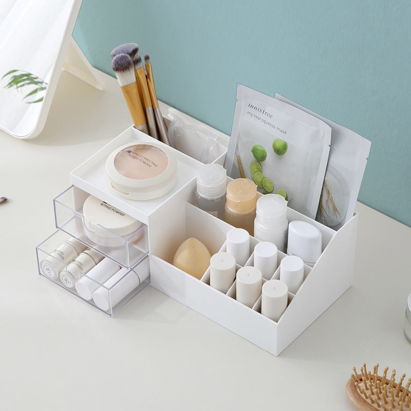 CLARA | Cosmetic Storage Box with Transparent Drawers