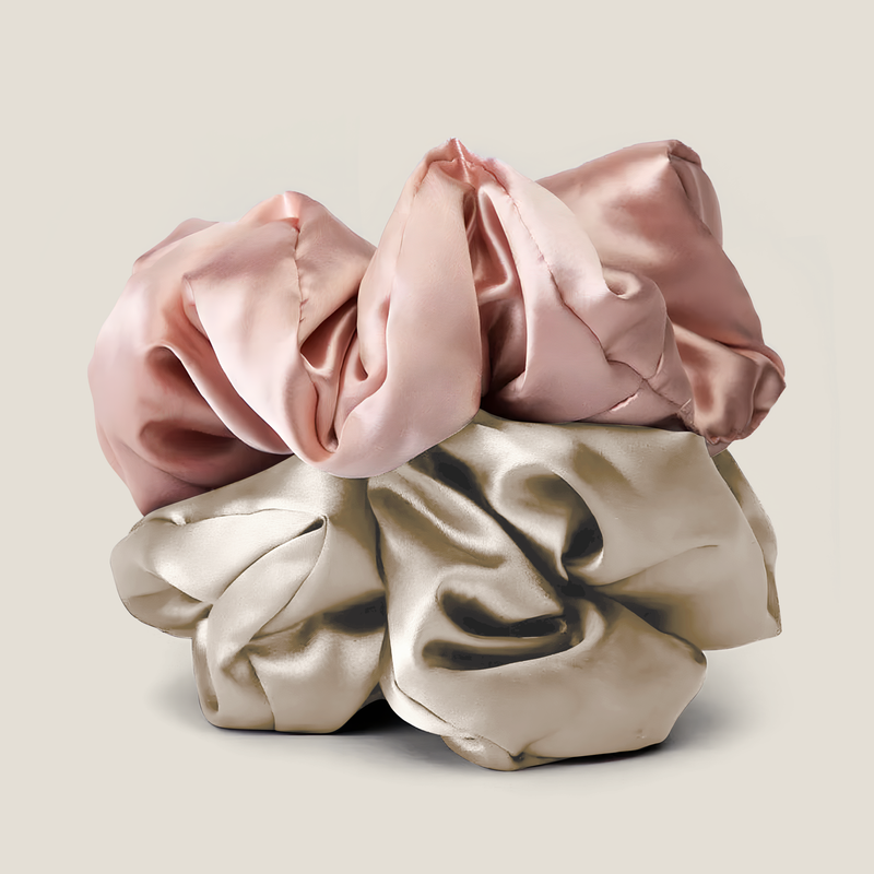 ROSALIE | Premium Satin Hair Scrunchies (2 Pack)