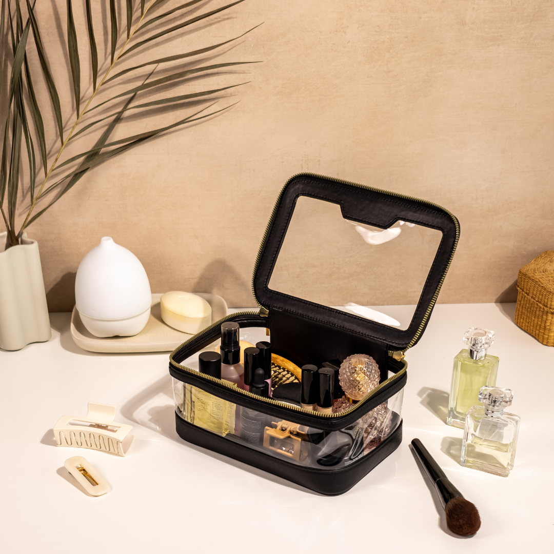 AILYN | Clear Makeup Travel Case