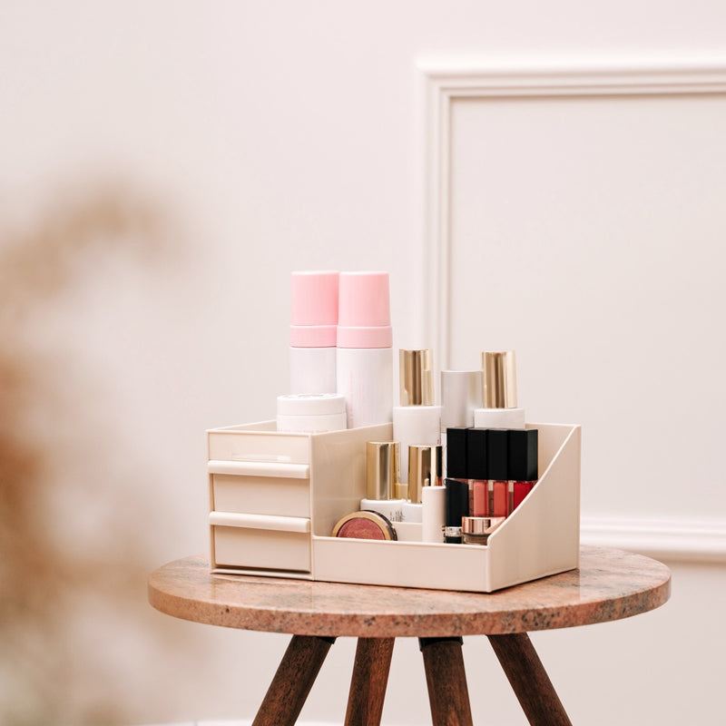 MONIQUE | Cosmetic Storage Box with Drawers