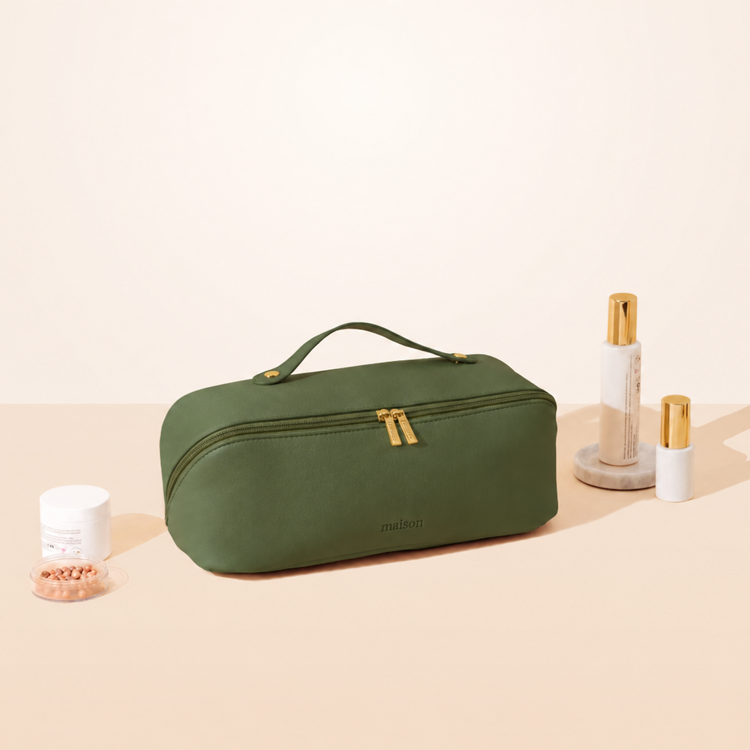 SALY LARGE | Expandable Makeup & Hair Travel Bag