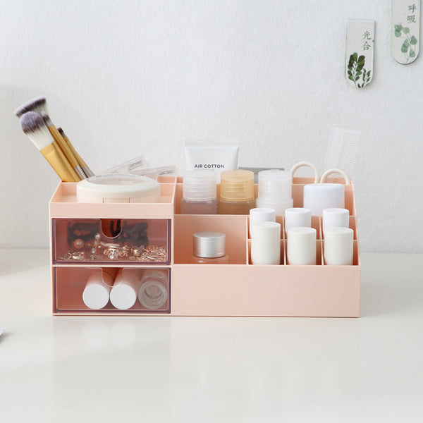CLARA | Cosmetic Storage Box with Transparent Drawers