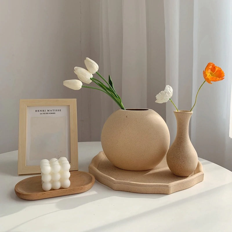 ARIA | Textured Pastoral Vases